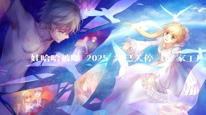 娃哈哈被曝 2025 年已关停 18 家工厂，此前曾回应纯净水由今麦郎代工，娃哈哈到底在布局什么？