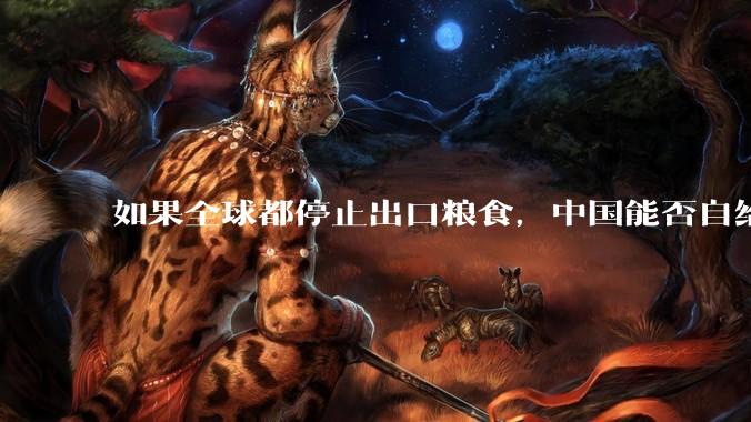如果全球都停止出口粮食，中国能否自给自足？